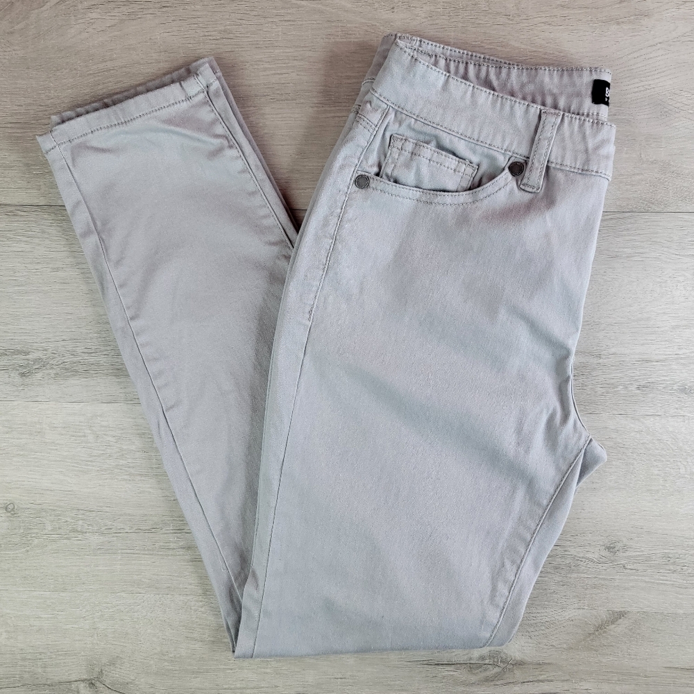 BUFFALO David Bitton 2/26 ladies Gray Jeans Daily Mid Rise Skinny Stretch Graze